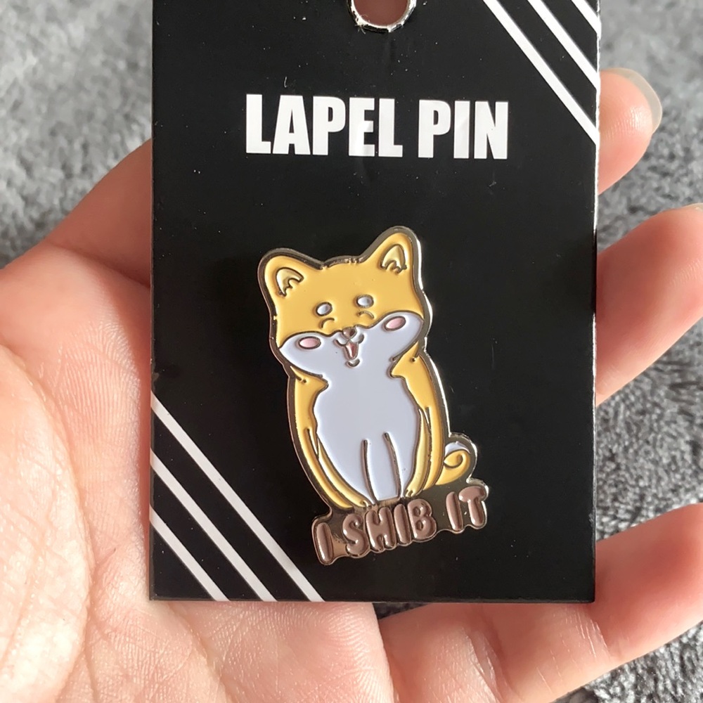 COPY - I shib it corgi pin ^-^ real cute and still in new condition!